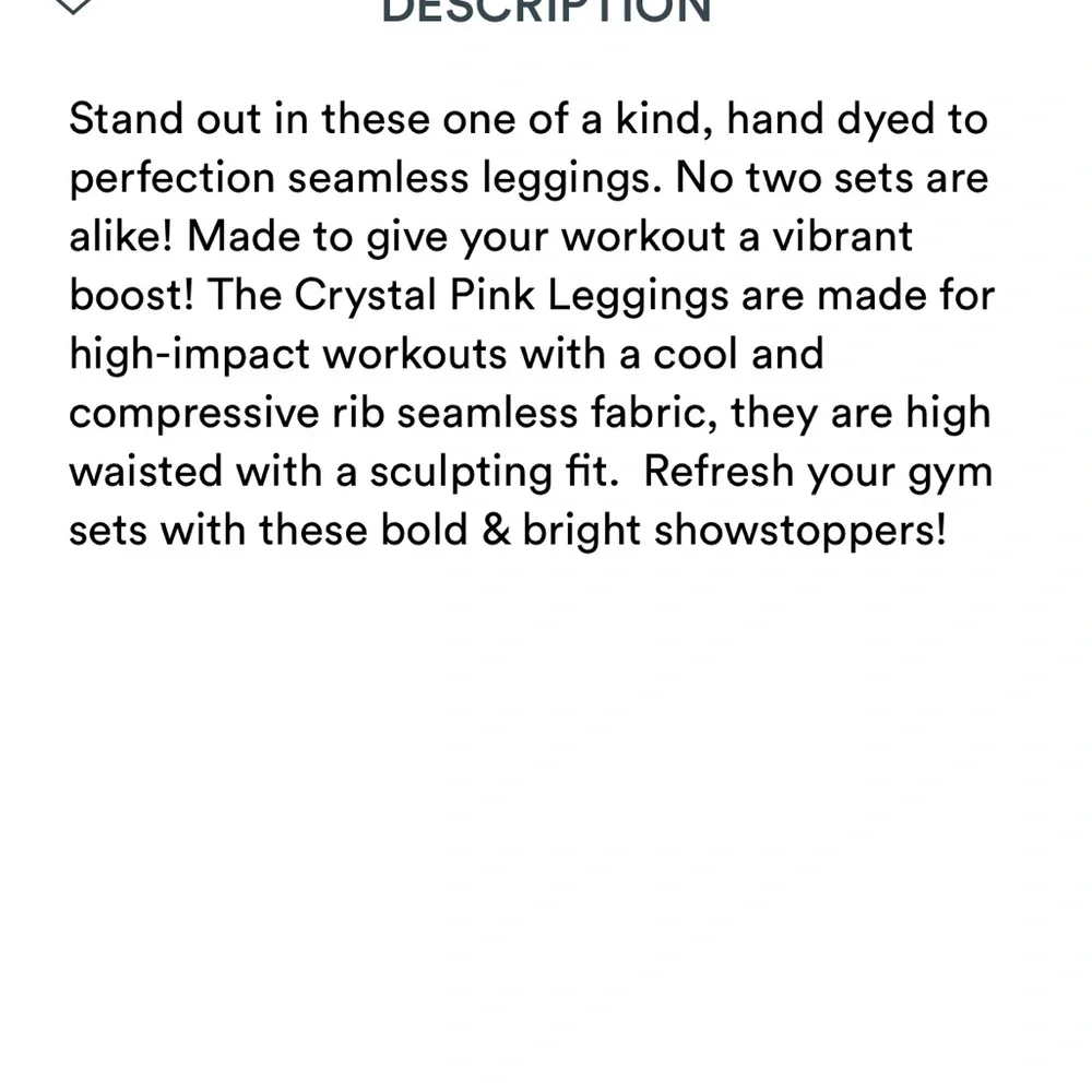 Bombshell dip dye leggings - Picture 8 of 14